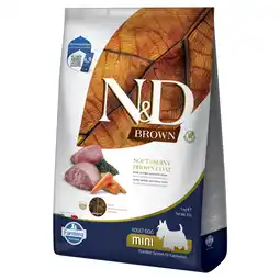 Zooplus N&D Dog Brown Adult Mini lam, wortel en spirulina - Voordeelpakket: 2 x 5 kg aanbieding