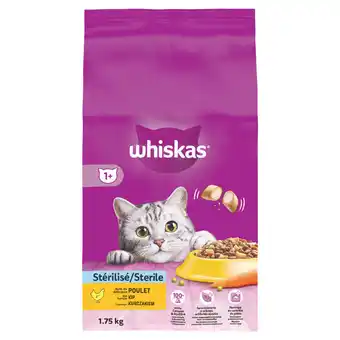 Zooplus Whiskas 1+ Sterile Kip - Voordeelpakket: 2 x 1,75 kg aanbieding