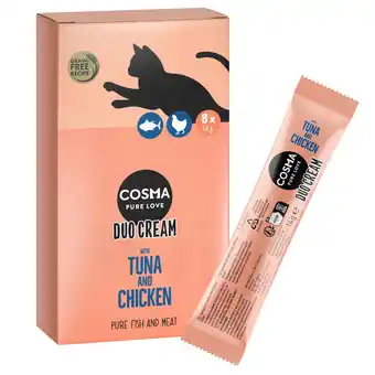 Zooplus 24x14g Cosma DUO Crème Eend en kip aanbieding