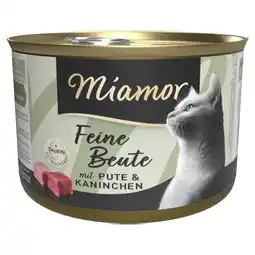 Zooplus Voordeelverpakking Miamor Fijne prooi 24 x 185 g - Kalkoen & Konijn aanbieding