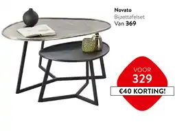 Profijt Meubel Novato Bijzettafelset aanbieding