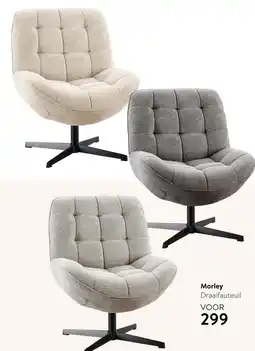 Profijt Meubel Morley Draaifauteuil aanbieding
