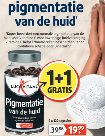 Lucovitaal pigmentatie van de huid' aanbieding