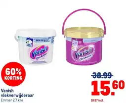 Makro Vanish vlekverwijderaar aanbieding