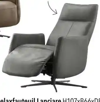 Pronto wonen Relaxfauteuil Lanciare handmatig verstelbaar aanbieding