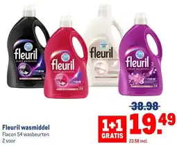 Makro Fleuril wasmiddel aanbieding