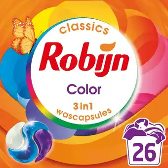 Jumbo Robijn Classics 3-in-1 Wascapsules Color 26 wasbeurten aanbieding