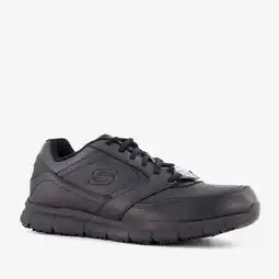 Scapino Skechers Nampa heren werkschoenen zwart aanbieding