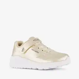 Scapino Skechers Uno Lite meisjes sneakers goud aanbieding