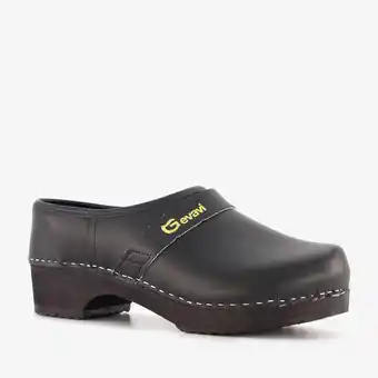 Scapino Gevavi leren klompen aanbieding
