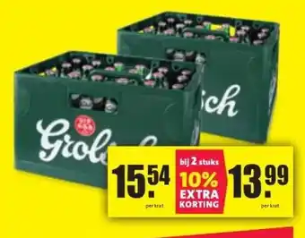 Nettorama Grolsch bier aanbieding