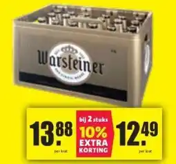 Nettorama Warsteiner. bier aanbieding