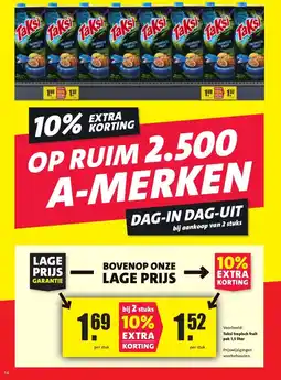 Nettorama Taksi tropisch fruit pak 1,5 liter aanbieding