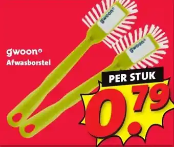 Nettorama gwoonº Afwasborstel aanbieding