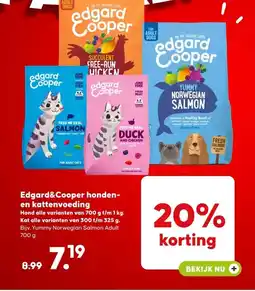 Pets Place Edgard&Cooper honden- en kattenvoeding aanbieding
