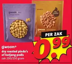 Nettorama gwoonº dry roasted pinda's of katjang pedis aanbieding