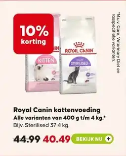 Pets Place Royal Canin kattenvoeding aanbieding