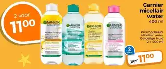 Trekpleister Garnier micellair water 400 ml aanbieding