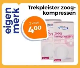 Trekpleister Trekpleister zoog- kompressen aanbieding