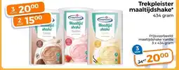 Trekpleister Trekpleister maaltijdshake* 434 gram aanbieding