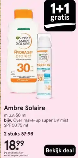 Etos Ambre Solaire aanbieding