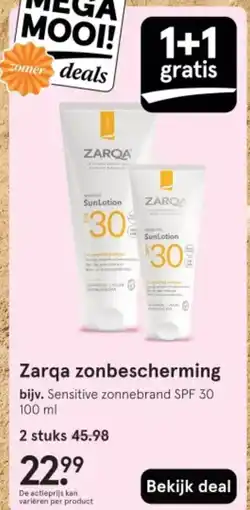 Etos Zarqa zonbescherming aanbieding