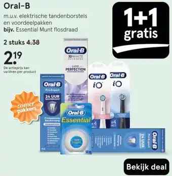 Etos Oral-B aanbieding