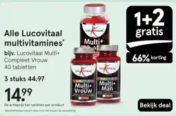 Etos Alle Lucovitaal multivitamines aanbieding