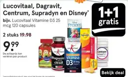 Etos Lucovitaal, Dagravit, Centrum, Supradyn en Disney aanbieding
