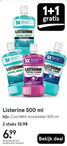 Etos Listerine aanbieding