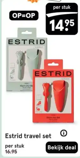 Etos Estrid travel set aanbieding