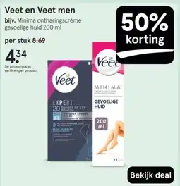 Etos Veet en Veet men aanbieding