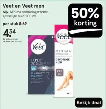 Etos Veet en Veet men aanbieding