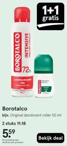 Etos Borotalco aanbieding