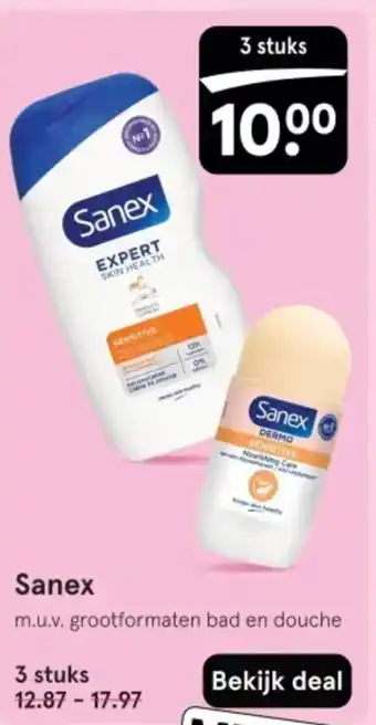 Etos Sanex aanbieding