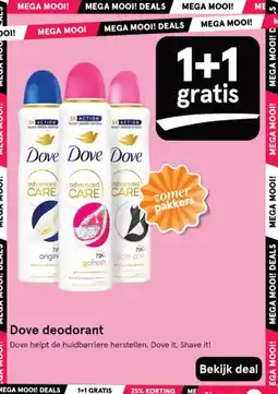 Etos Dove deodorant aanbieding
