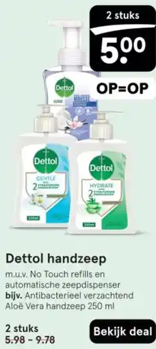Etos Dettol handzeep aanbieding
