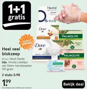 Etos Heel veel blokzeep aanbieding