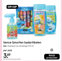 Etos Sence Smurfen badartikelen aanbieding