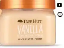 Etos Tree Hut Vanilla Shea Sugar scrub aanbieding
