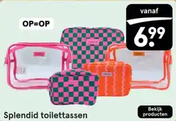 Etos Splendid toilettassen aanbieding