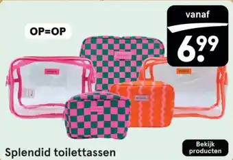 Etos Splendid toilettassen aanbieding