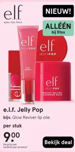 Etos e.l.f. Jelly Pop aanbieding