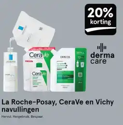 Etos La Roche-Posay, CeraVe en Vichy navullingen aanbieding