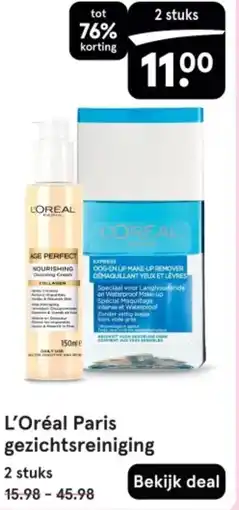 Etos L'Oréal Paris gezichtsreiniging aanbieding