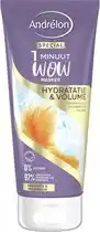 Bol.com Andrelon 1 Minuut Wow Masker Hydratatie & Volume 180 ml aanbieding