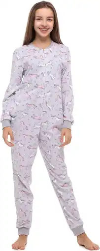 Amazon Merry Style Meisjes Pyjama Slaap Onesie Jumpsuit Overall MS10-235 aanbieding