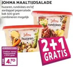 Coop Johma maaltijdsalade aanbieding