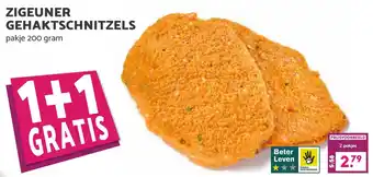 Coop Zigeuner gehaktschnitzels aanbieding