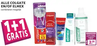 Coop Alle colgate en, of elmex aanbieding